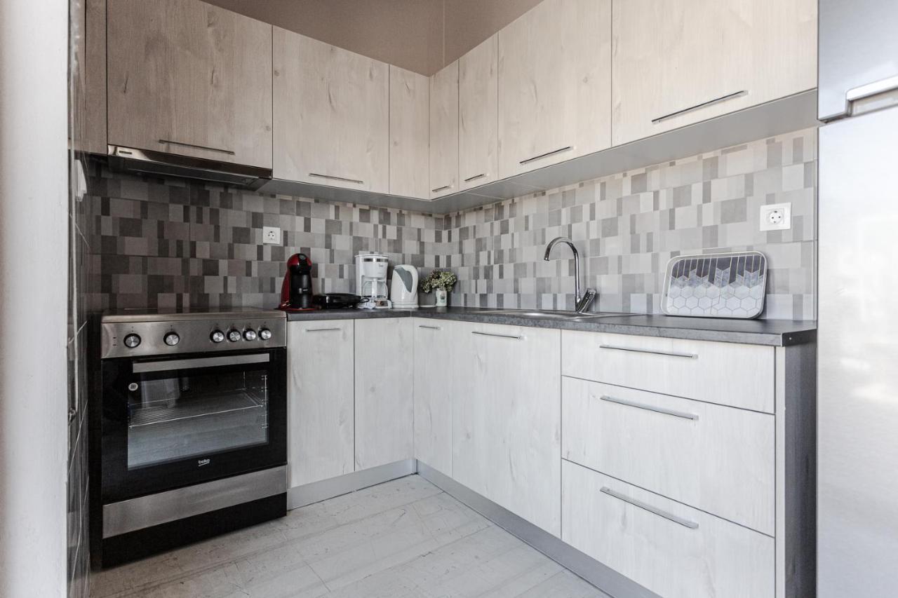 Ferienwohnung Cozy Seaside Penthouse With Sea & Mountain View. Volos Exterior foto