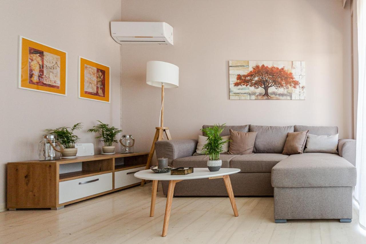 Ferienwohnung Cozy Seaside Penthouse With Sea & Mountain View. Volos Exterior foto